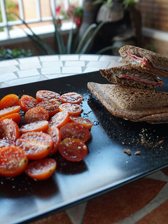 Una foto de Sándwich caliente