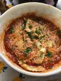 Raviolis con salsa napolitana