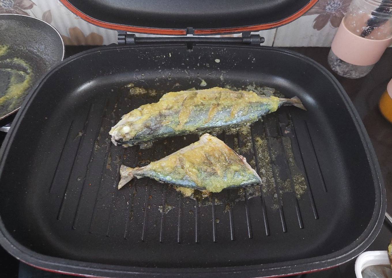 Ikan bakar teflon sederhana