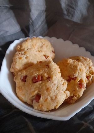 Une photo de Biscuits jambon emmental