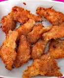 Alitas fritas al panko