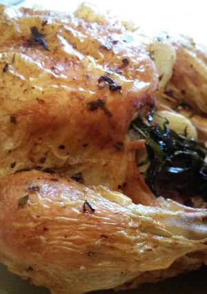 A picture of Easy roast chicken.