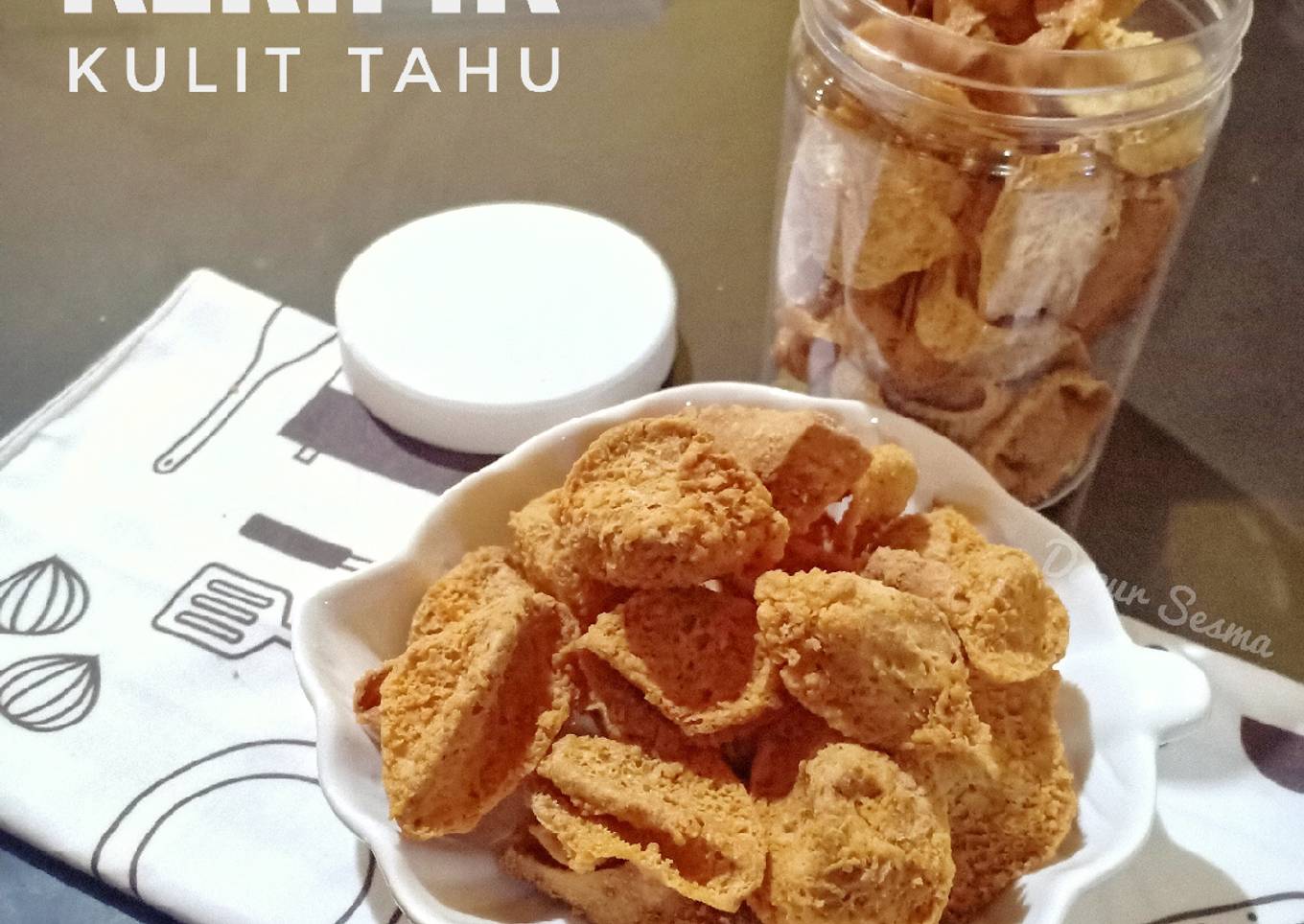 Keripik kulit tahu