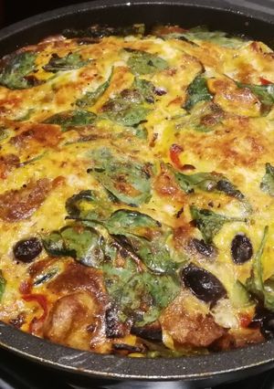 A picture of Italian Omelette.