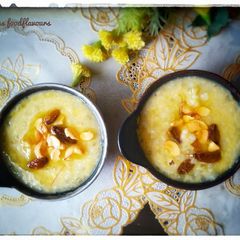 A picture of Moong dal&sabudana payasam.