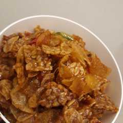 Kering tempe kentang simpel রেসিপির প্রধান ছবি