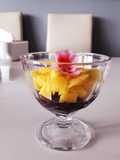 Pudding z tapioką i mango