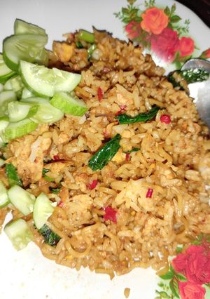 Foto resep Nasi goreng mawut versi indomie