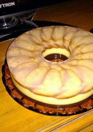 Foto resep Puding biskuit 3 lapis