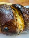 PAN DE 🥥COCO🥥 RALLADO Y 🍇PASAS DE UVA🍇