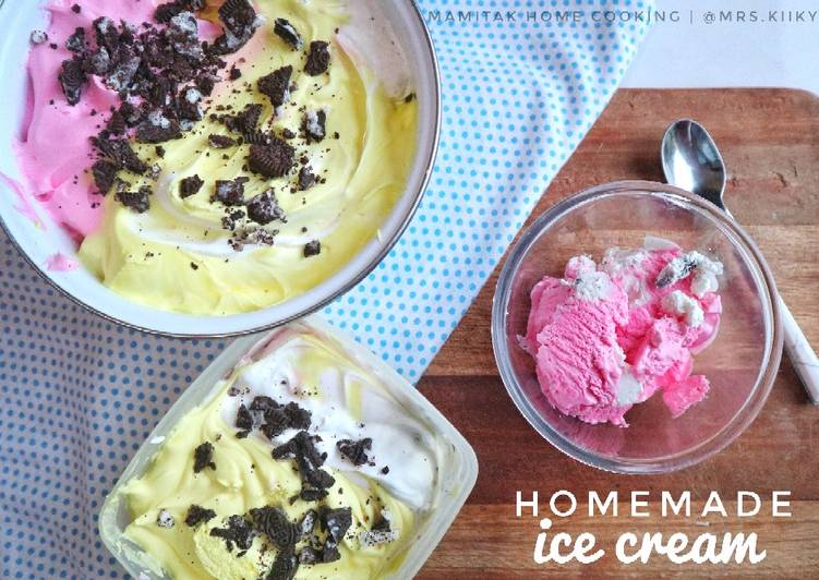 Homemade ice cream wall's KW, lembut bangetttt