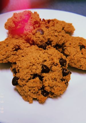 Una foto de Galletas Fit de chispas de chocolate