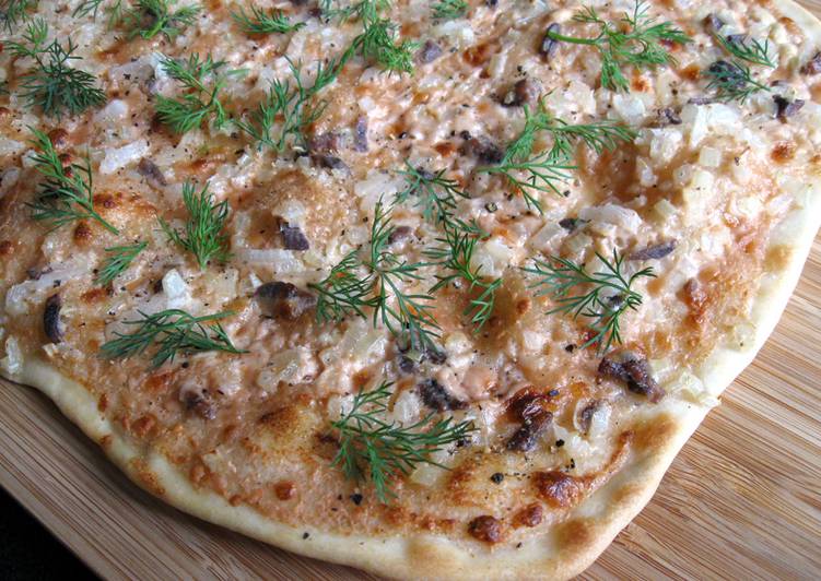 One Simple Word To Anchovy Flammkuchen