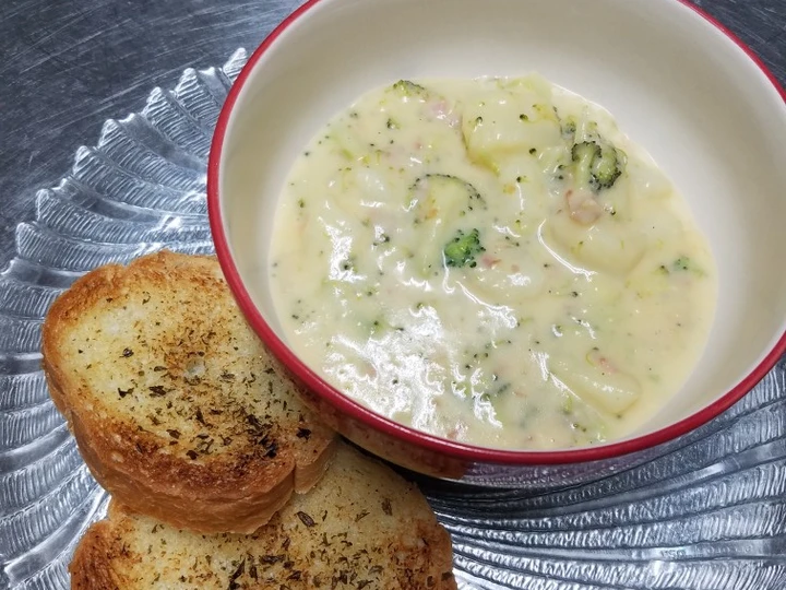 Easy Ways Prepare Recipes Potato broccoli ham and cheese soup the So Delicious Perfect.