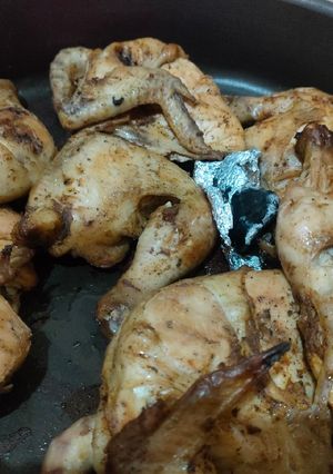 صورة لوصفة فراخ مشوية بتتبيلة الزبادي 😋