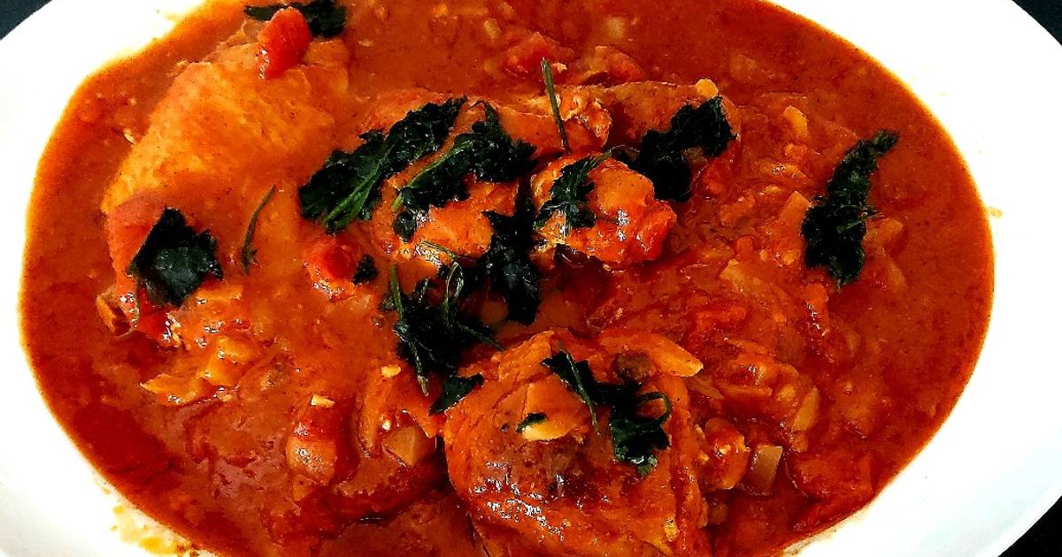 Simple Curried Chicken Thighs Recipe by Maureen 😀 Cookpad