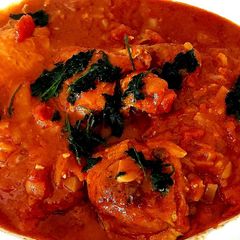 A picture of Simple Curried Chicken Thighs.