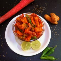 A picture of Instant mix veg pickle.