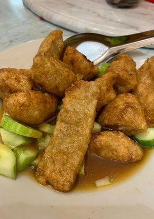 Foto resep Pempek Jamur (Vegetarian + Gluten Free)