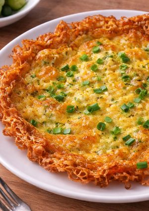Foto resep Telur Dadar Daun Bawang Crispy