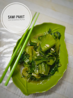 Foto resep Sawi Pahit cah bawang putih