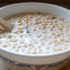 A picture of Boondi raita.