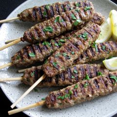 A picture of Lamb Kofta Kebabs.