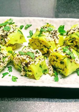 A picture of Methi Khandavi.