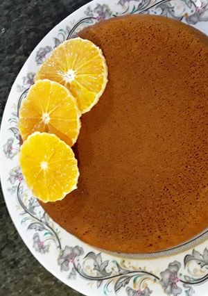 عکسی از دستور کیک قابلمه ای پرتقالی