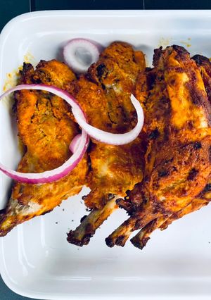 A picture of Air Fryer Tandoori Chicken 🍗.