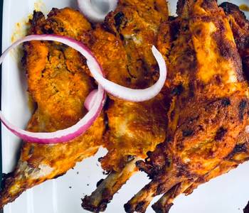 How To Serving Recipe Air Fryer Tandoori Chicken  Delicious Steady