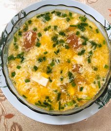 canh đậu hũ trứng