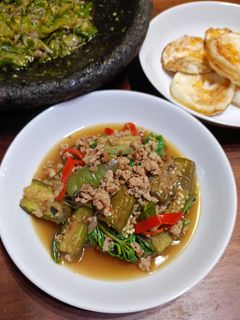 Foto resep Tumis Terong hijau ayam cincang