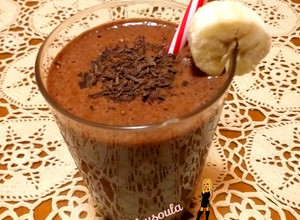 Φωτογραφία της συνταγής Smoothie μπανάνα-κακάο με στέβια