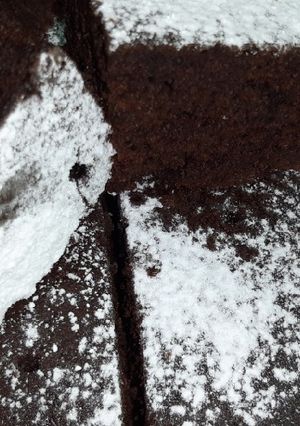 Una foto de Toŕta de chocolate