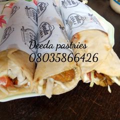 A picture of Shawarma bread.