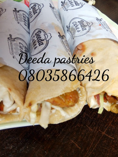 A picture of Shawarma bread.