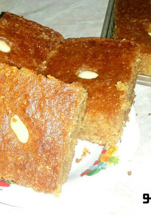 صورة لوصفة بسبوسة البسكويت