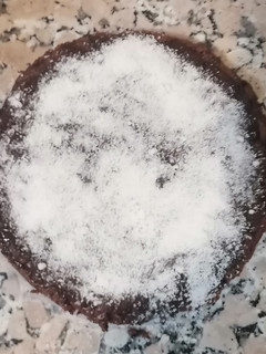 Una foto de Brownie de chocolate y pera healthy. Para disfrutar a lo grande