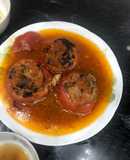 Cà chua nhồi thịt đút lò