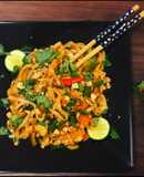 Vegetarian Pad Thai Noodles