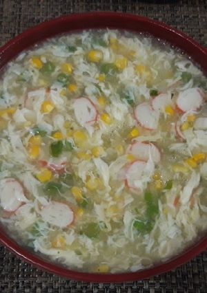 Foto resep Sup kepiting jagung