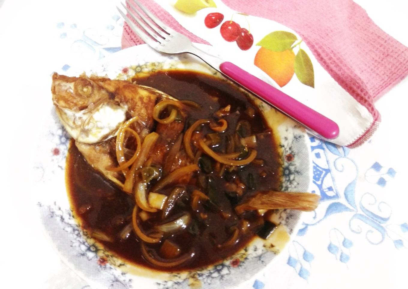 Ikan Nila Saus Tiram