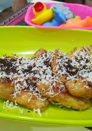 Foto resep Pisang Goreng Toping Keju Coklat