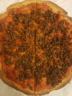 Una foto de Keto pizza: Pizza sin carbohidratos