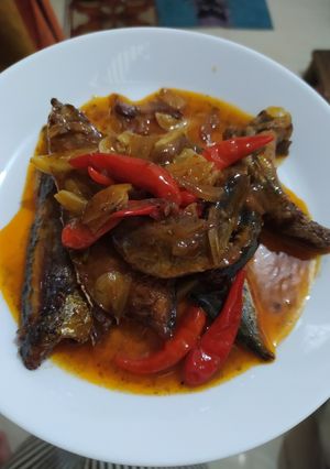 Foto resep Oseng sarden + cue keranjang