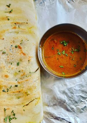 A picture of Masala Dosa.