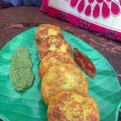 A picture of Suran kabab.