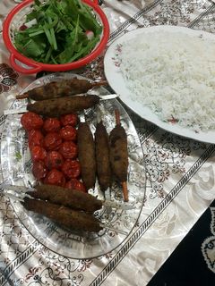 عکسی از دستور کباب چوبی (سوری)