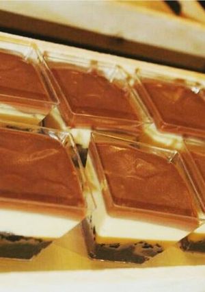 صورة لوصفة حلى طبقات سهل 🍮